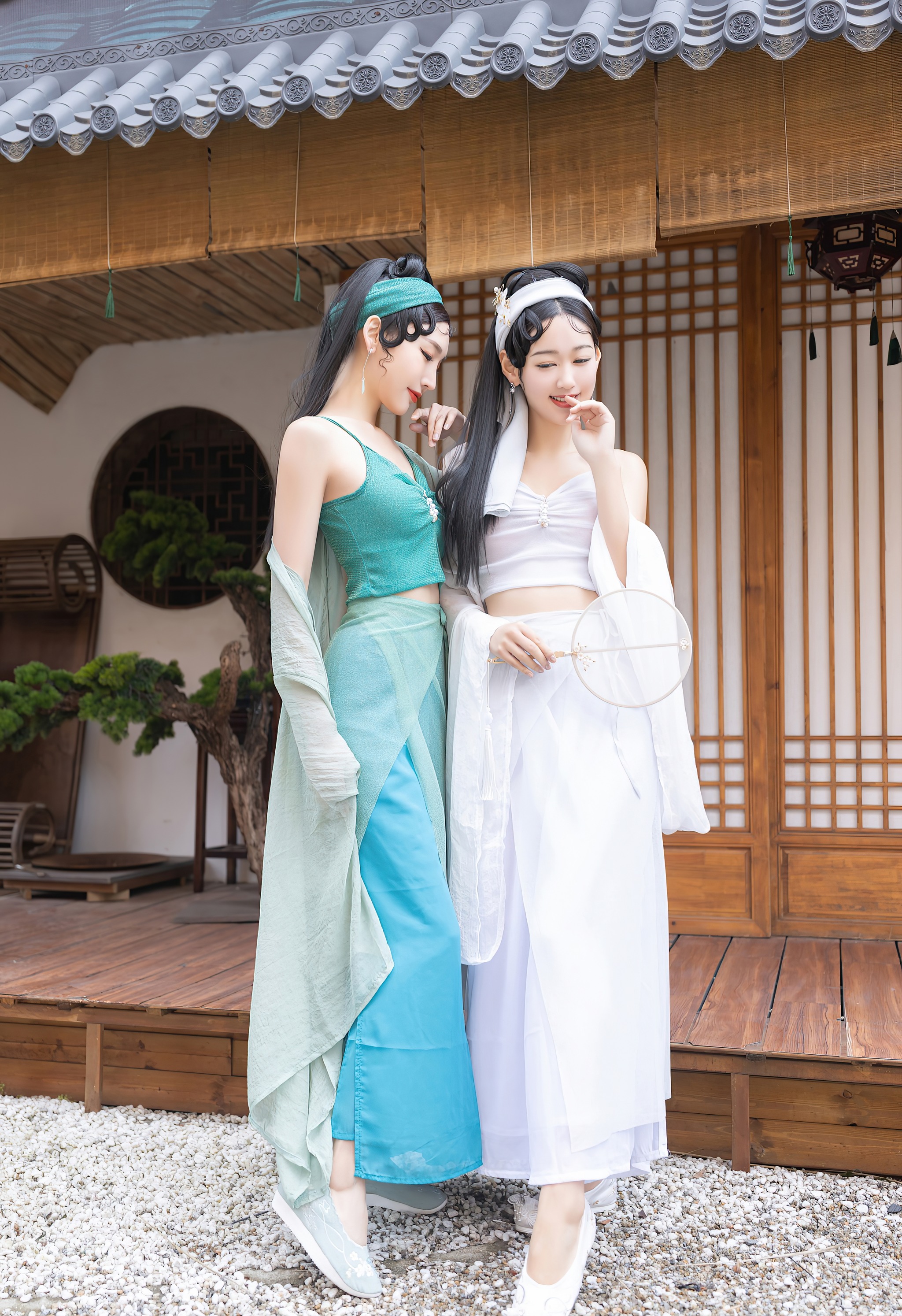 唐安琪 - NO.022 内购无水印 NO.4952 古风 小青和小白[92P]-XikXak